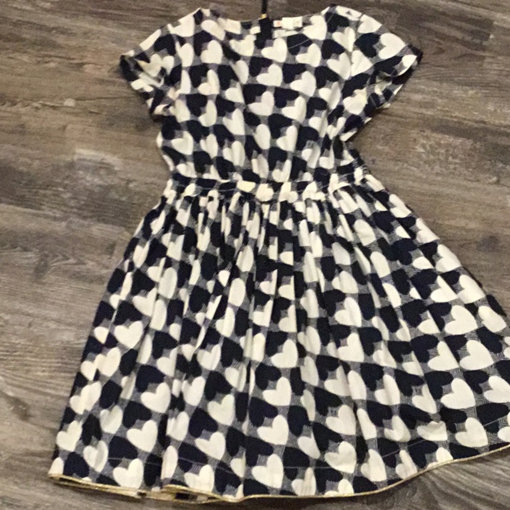 Girls heart dress